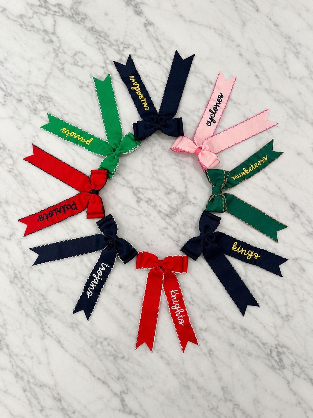 mascot bow
